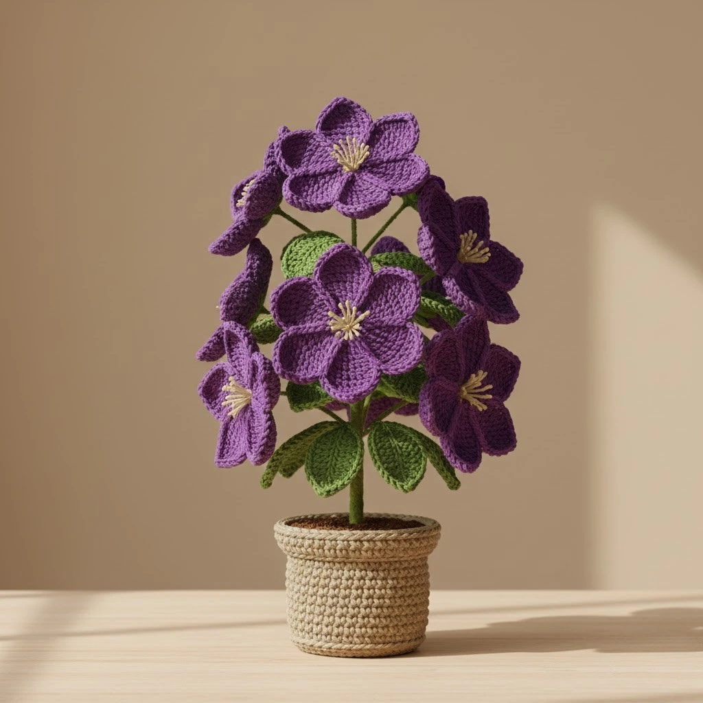 Amigurumi de flor