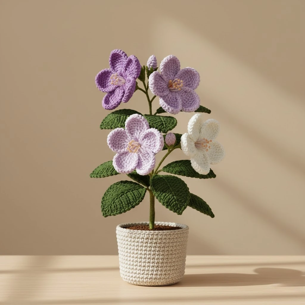 Amigurumi de flor
