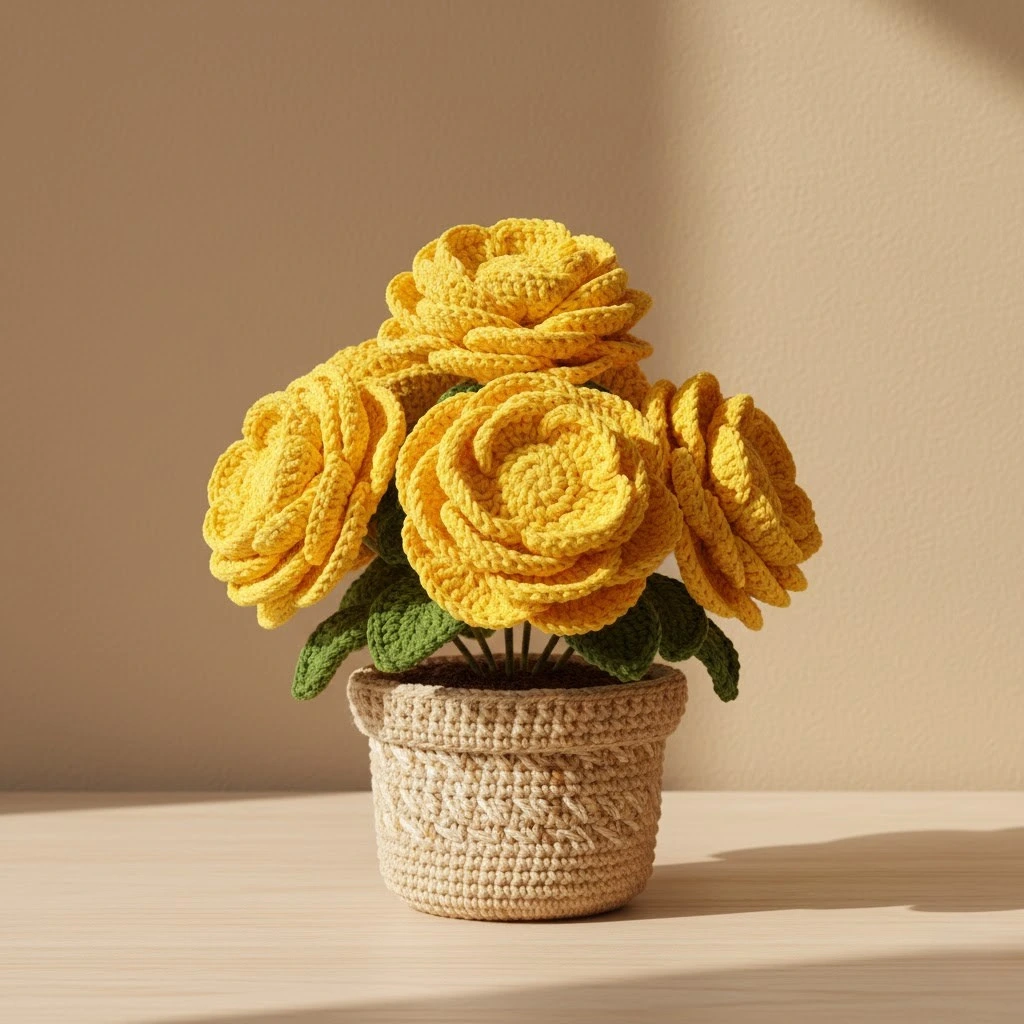 Amigurumi de flor